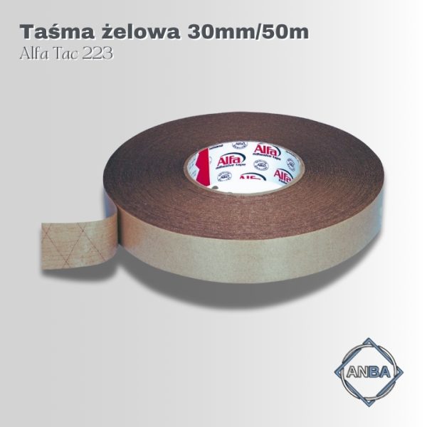 Taśma żelowa dwustronna Alfa Tac 30mmx50m